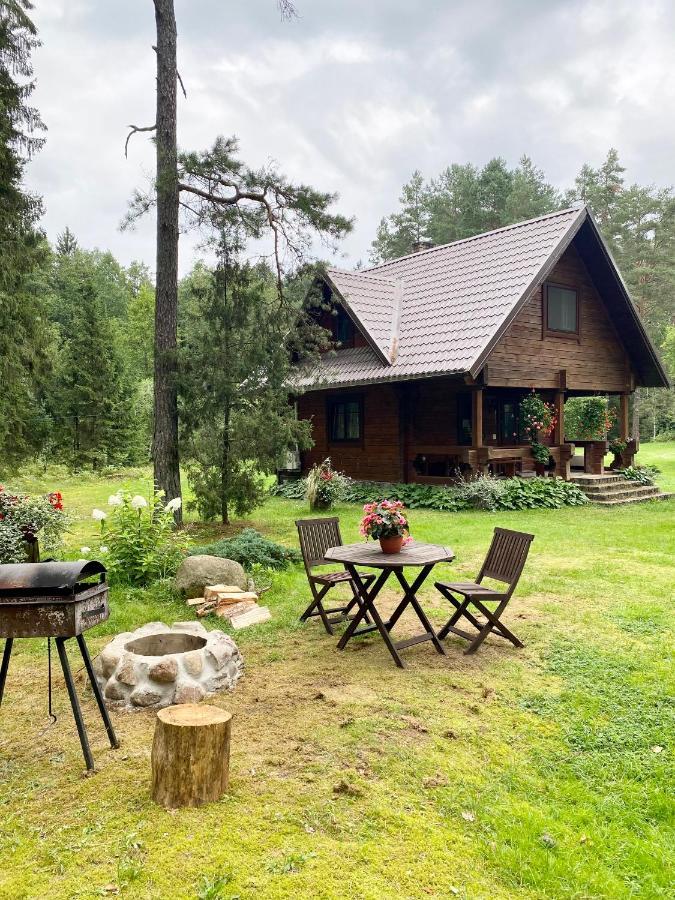 Вилла Rojaus Slenis Друскининкай Экстерьер фото